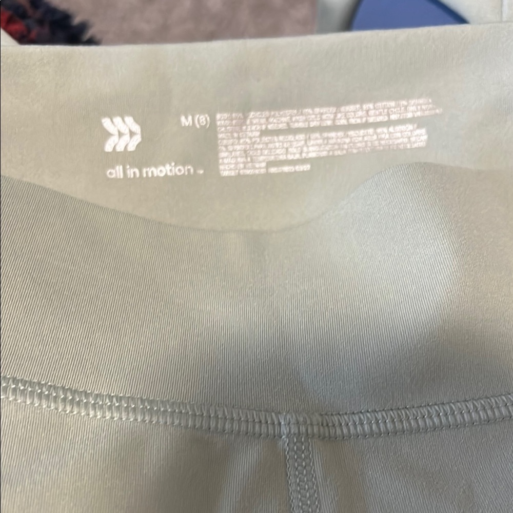 Brand Kids Leggings in Light Green - Picture 2 of 2